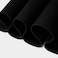 FabricLA Acrylic Felt Fabric by the Yard 72 Inch Wide Craft Sewing Cosplay Costumes NoFray Clean Cut Black 2 Yard