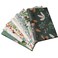 Qililandiy 7 Pcs Green Floral Fat Quarters Fabric Bundles Quilting Fabric Bundle Patchwork for Sewing Quilting and Crafting 18x22 inch