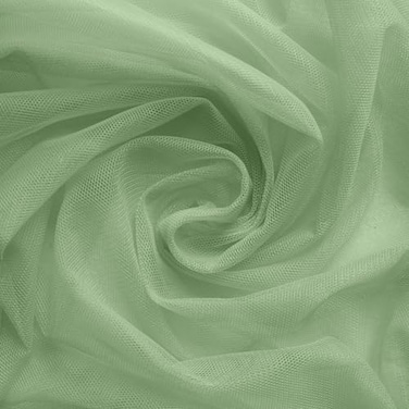 SiinvdaBZX Sage Green Tulle Fabric Roll 54 Inch x 3 Yards Soft Drape Tulle Netting Fabric for DIY Craft Tutu Skirt Bridal Veil Wedding Party Table Skirt Ceiling Decor