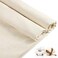Zoblise 100 Cotton Muslin Fabric 5 Yards x 63 Natural Color Muslin 100 Cotton Fabric Natural Unbleached for Sewing Draping Material