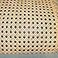 CLAYNIX 24 Width Rattan Webbing for Caning Projects Natural Pre Woven Open Mesh Cane Cane Webbing Sheet 2 FEET