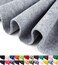 Barcelonetta Felt Fabric 72 Wide 16mm Thick Acrylic Soft Felt by the Yard Felt for DIY Crafts Projects Sewing Heather Grey Half Yard