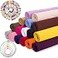 LOVOUS 16 PcsSet Linen Fabric for Embroidery Embroidery Linen Fabric Squares Cloth Embroidery Needlework 100 Skeins Embroidery Floss Cross 5 Pieces Embroidery Hoops 19 x 19 Inch