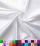Barcelonetta Satin Fabric Decoration Sewing Shiny Luxury 60 Wide Roll Metallic Shiny Upholstery Lining Drapery DIY Crafts White 10 Yards