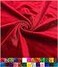 Barcelonetta Stretch Velvet Fabric Luxury Soft Velvet Fabric 60 Wide Roll 10 Spandex Sewing Apparel Upholstery Red 2 Yards
