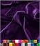 Barcelonetta Stretch Velvet Fabric Luxury Soft Velvet Fabric 60 Wide Roll 10 Spandex Sewing Apparel Upholstery Purple 2 Yards