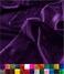Barcelonetta Stretch Velvet Fabric Luxury Soft Velvet Fabric 60 Wide Roll 10 Spandex Sewing Apparel Upholstery Purple 2 Yards