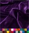 Barcelonetta Stretch Velvet Fabric Luxury Soft Velvet Fabric 60 Wide Roll 10 Spandex Sewing Apparel Upholstery Purple 2 Yards