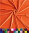 Barcelonetta Stretch Velvet Fabric Luxury Soft Velvet Fabric 60 Wide Roll 10 Spandex Sewing Apparel Upholstery Orange 2 Yards