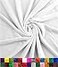Barcelonetta Stretch Velvet Fabric Luxury Soft Velvet Fabric 60 Wide Roll 10 Spandex Sewing Apparel Upholstery White 5 Yards