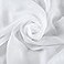 Qidkeo White Chiffon Fabric by The Yard 59 Wide10 Yards Continuous