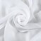 Qidkeo White Chiffon Fabric by The Yard 59 Wide10 Yards Continuous