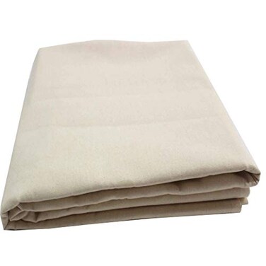 Mybecca 100 Cotton Muslin FabricTextile Unbleached Draping Fabric Wide 63 inch Natural 10 Yards 525 Feet x 30 Feet63 x 360 Medium Weight
