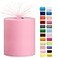 Miegecha Tulle Rolls 6 by 100 Yards 300 feet Tulle Roll Spool Fabric for DIY Tutu Skirts Wedding Baby Shower Crafts Decorations Party Supplies Pink