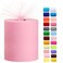 Miegecha Tulle Rolls 6 by 100 Yards 300 feet Tulle Roll Spool Fabric for DIY Tutu Skirts Wedding Baby Shower Crafts Decorations Party Supplies Pink