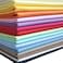 Mililanyo 16pcs 18 x 22 inches Cotton Fabric Premium Solid Precut Fabric Pure Quilting Fat Quarter Bundles Patchwork for Sewing DIY Craft