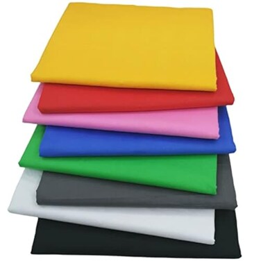 LitoTree 8pcs Precut Fat Quarters Cotton Fabric Bundles Solid Color DIY Crafting Series 100 Cotton EcoFriendly 8pcs Printed Fabric 18x22 Inches Each Solid Color 2