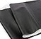 Mybecca Black Weatherproof Faux Leather Finish Marine Vinyl Fabric Half Yard 15 Foot x 54 Inch Material Sheets for Upholstery Crafts DIY Sewings Sofa Handbag