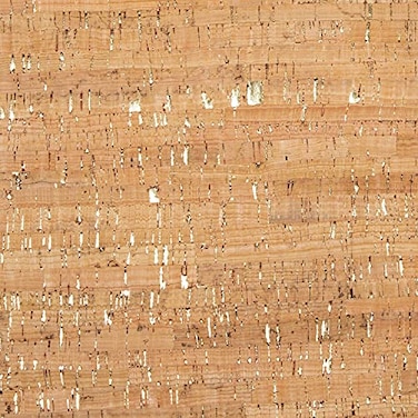 VISUAL CORK Thin Soft Premium Natural Cork Fabric Ecofriendly Faux Leather Roll Ideal Craft Materials 17inch 26inch 43cm 66cm for DIY Crafts ShoesUpholstery Bags Purses Phone Case Covers Earrings by