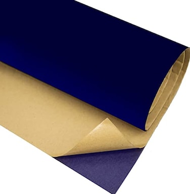 LEMGUBKP Self Adhesive Felt Fabric Soft Velvet Drawer Liner DIY Velvet Fabric for Art Crafts Jewelry Box Felt Liner Solid Color Felt Wallpaper 177 x 158Blue