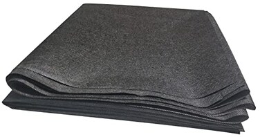 Merrian Living 3 yds X 63 ins Upholstery Dust Cover Fabric Replacement NonWoven Black Cambric Fabric for Under Cloth of Couches Recliners Loveseats Chairs Sofas or Mattresses Bottom Cover