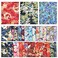 BDS-HOME 30Pcs 8 x 10 Inch Fat Quarters Cotton Fabric Bundle Squares Patchwork Japanese Style Printed Cotton Wrapping Cloth Quilting Fabric Bundles for DIY Patchwork Sewing