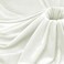 P Pothuiny Ivory White Velvet Fabric by The Yard 2 Yards x 60 Inch Wide Luxury Soft Stretchy Velvet Cloth Fabric for Sewing Apparel Upholstery 90 Polyester 10 Spandex