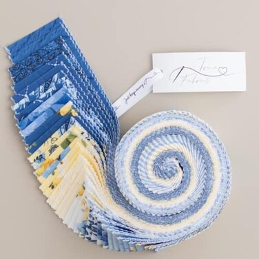 Love Sew True Fabrics 25 Strips Jelly Roll Sunshine Blooms