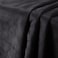 SBWLKJ Suede Upholstery Fabric Black 64 Wide by 96 DoubleSide Soft Smooth MicroSuede Material for Car Headliner Replacement Cushion Sofa Pillows Home Dcor Repair DIY