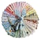 ZOOELAY 42Pcs 10x10 Quilting Cotton Fabric Square No Repeat Layer Cake Precut MultiColor Printed Floral Fabric for DIY SewingQuilting and Scrapbooking RedPinkYellowCoffeGreenBlue