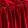 KKJIAF Red Stretch Velvet Fabric 60 Inch Wide 1 Yard Soft Stretchy Fabric for Sewing Clothes Apparel Costume Crafts 90 Polyester 10 Spandex