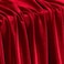 KKJIAF Red Stretch Velvet Fabric 60 Inch Wide 1 Yard Soft Stretchy Fabric for Sewing Clothes Apparel Costume Crafts 90 Polyester 10 Spandex