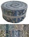 HANPATQUI 40 Strip Jelly Roll Fabric Strips for Sewing 100 Cotton Fabric for Quilting Crafting Precut Fabric Bundles Patchwork Precut Quilt Squares25 x 44 Foggy Capital