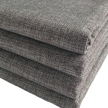 TinaKim Thick Chair Upholstery Fabric Faux Linen Type Cloth Material for Sofa Couch DIY flaxen 14 2 Yard 57x 72 inch