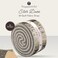 TinyspoolCo. Tinyspool Cos Twirlie Roll 40 Precut Quilting Fabric Strips for Quilting Supplies Crafting and Sewing Soft Cotton Strip for Blanket Rug Upholstery Home Decor and Purse Making Star Dune