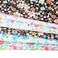 Antetek 20 x 20 Cotton Fabric DIY Making Supplies Quilting Patchwork Fabric Fat Quarter Bundles DIY for Quilting Cotton Patchwork Cushions clorful Flowers 20 x 20