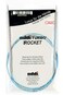 addi Circular Turbo Rocket Lace Skacel Blue Cord 32 inch 80cm Size US 09 55mm