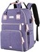 SINVICKO Crochet Bag Knitting Bag Backpack and Totes Organizer with USB Charging Port Large Yarn Storage Tote Bag Yarn Holder Case for Carrying Projects Knitting Needles Crochet Hooksfits 156 inch Lap