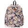 Hanfetch Yarn Storage Organizer Knitting Bag Backpack Large size with Grommets Portable Crochet Bag Yarn Keeper for Yarn Skeins Crochet Hooks Knitting Needles and Other Accessories Peony