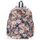 Hanfetch Yarn Storage Organizer Knitting Bag Backpack Large size with Grommets Portable Crochet Bag Yarn Keeper for Yarn Skeins Crochet Hooks Knitting Needles and Other Accessories Peony