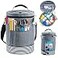MYBAGZING Expandable Yarn Storage Organizer Crochet Bag Yarn Tote with Zipper Closure Yarn Holder for Crocheting and Knitting for Yarn Skeins Hooks Needles Accessories Gift for Crafters