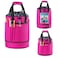 MYBAGZING Expandable Yarn Storage Organizer Crochet Bag Yarn Tote with Zipper Closure Yarn Holder for Crocheting and Knitting for Yarn Skeins Hooks NeedlesAccessories Gift for Crafters