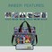 LOOEN Yarn Knitting Storage ToteLarge Capacity Crochet Organizer Portable Travel Bag with Shoulder Strap Crochet Hooks Case for Unfinished Bulk Project