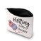 PXTIDY Knitting Makeup Bag Knitter Gift Knitting Is My Therapy Storage Bag Yarn Crocheter Gifts Grandma Crocheting Mom Gift