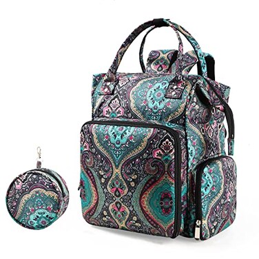 KOKNIT crochet bagknitting Backpack and Tote Bag Storage Bag Large capacity Yarn Storage Organizer Travel Crochet Bag Women Carrying Crochet Accessories Knitting Needles