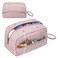 KarSyon Crochet Yarn Bag Knitting Bag Storage for Crocheting Accessories Crochet Hook Case Organizer Gift for Crochet Lovers Pink K3201