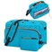 IBFUN Crochet Yarn Knitting Bag 2 Pcs Yarn Storage Organizer Crocheting Bags for Beginners with Shoulder Strap for Knit Accessories Needles Hooks
