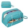 KarSyon Crochet Yarn Bag Knitting Bag Storage for Crocheting Accessories Crochet Hook Case Organizer Gift for Crochet Lovers Teal K3201