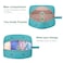 KarSyon Crochet Yarn Bag Knitting Bag Storage for Crocheting Accessories Crochet Hook Case Organizer Gift for Crochet Lovers Teal K3201