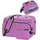 IBFUN Crochet Yarn Knitting Bag 2 Pcs Yarn Storage Organizer Crocheting Bags for Beginners with Shoulder Strap for Knit Accessories Needles Hooks
